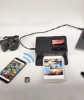 Selphy CP1500 Wireless Photo Printer In Black Ultra Portable Mini Printer With WiFi and smartphone connectivity setup printing photos