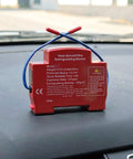 Automatic Vehicle Fire Extinguisher Dual Pack Engine Bay Heat Trigger Fuel And Electrical Fire Suppression Ready To Drop In Badass Auto Fire Defense For Your Daily Driver Ride on dashboard.