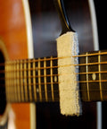 Nomad String Body And Hardware Cleaning Tool For Guitars And Bass Extends String Life, Preserves Tone, And Cleans Strings, Body, And Hardware In Seconds With A Premium Microfiber Pad No Cleaning Solution Needed on acoustic guitar strings