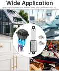 12 Volt Mini Linear Actuator With Rocker Switch for applications in cabinets, window openers, and home automation.