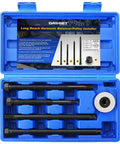 Long Reach Crank Pulley Underdrive Damper Installation Tool Kit with 5-Piece Harmonic Balancer Set in blue case