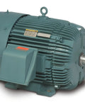 Battle Tested 150 Hp 3 Phase Totally Enclosed Electric Motor 460 Volt Foot Mounted Severe Duty 890 Rpm 449T Steel Frame side view