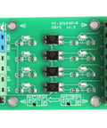 4 Channel Optocoupler Isolator Module With LED Indicator For PLC Signals Level Shifter Converts 3.3V To 24V industrial grade