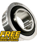 Close-up of Heavy Duty Wheel Bushing To Bearing Conversion Kit for Large And Compact Lawn Tractors, precision machined metal bearing.