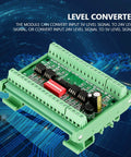 Eight Channel Bidirectional Logic Level Converter Module For 5V 24V Signals NPN PNP To NPN Translation With Optocoupler Isolation