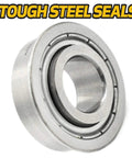 Heavy Duty 4 Pack AM132365 Front Wheel Bearings With Top Tier Synthetic Lubricant And Built Tough High Heat Rating For Hassle Free Garden Tractor Service And Dependable Smooth Rolling Ride with tough steel seals