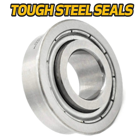 Heavy Duty 4 Pack AM132365 Front Wheel Bearings With Top Tier Synthetic Lubricant And Built Tough High Heat Rating For Hassle Free Garden Tractor Service And Dependable Smooth Rolling Ride with tough steel seals