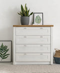 Dresser with 30 Pack Brushed Nickel Cabinet Knobs Stainless Steel T Bar Pulls For Doors And Drawers in modern room