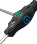 Close-up of 4547 HF T-Handle Screwdriver Set With Hex-Plus, Holding Function showing ergonomic two-component grip and Hex-Plus tip