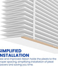 Replacement 401 Furnace Filter For 2400 Space Gard Whole House Purifiers MERV 10 16x25x6 air filter installation detail