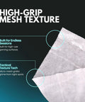 Close-up of high-grip mesh texture of Gaming Peripheral Wipes And Cleaner For Keyboards Mice Controllers Laptops PCs And Desks Alcohol Free Unscented Paraben Free 50 Pack Safe Gentle Electronic Cleaning Wipes For Gaming Setup