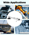 Long Handle Pneumatic Angle Grinder 25000 Rpm Air Powered Cutting Machine With Adjustable Speed Knob used in automobile repair, ship repair, and more.