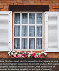 Contractor Grade 3 Inch Vinyl Shutter Fasteners With Reverse Barb Design Sunproof Black Shutter Spike Anchors on a brick wall.