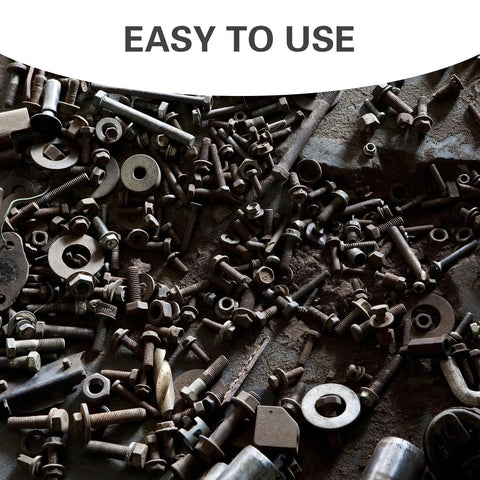 Assorted screws and washers illustrating Built To Last Heavy Duty Serrated Internal And External Tooth Lock Washer Assortment Kit 400 Pcs