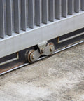 Top Shelf V Groove Track Rollers For Smooth Gate Glide Beast Mode Heavy Duty Double Bearing Design 304 Stainless Steel on sliding gate