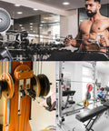 Heavy Duty Nylon Pulley Wheels 4 Pack For Cable Machines And Gym Equipment featuring smooth bearings in a gym setting.