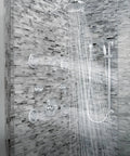Mosaic Round Single Function Shower Body Spray With Hydro Jet Massage, Wall Mounted Chrome Finish, 3-1/4 Inch Spray Head