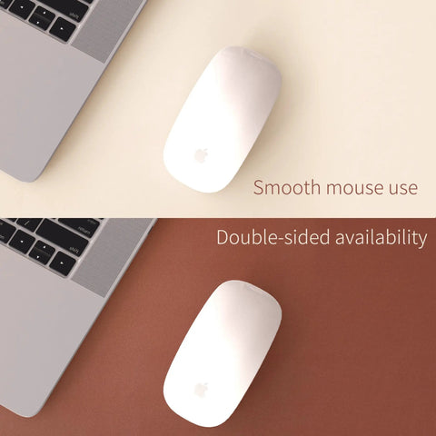 Double Sided Two Tone Faux Leather Desk Mat For Large Mouse Pad Office And Home Workspace Organizer 32 By 16 Inches Durable Surface Protects Desktops Great For Gaming And Work Beige And Brown