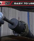 Close-up of Shop Grade Spindle Nut Socket With Half Inch Drive for effortless hub extraction on trucks and vans.