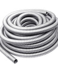 Heavy Duty Reduced Wall Flexible Metal Conduit 50 Feet Long Three Quarter Inch Galvanized Steel Outdoor Electrical Conduit