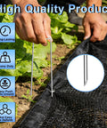 Heavy Duty 6 Inch U Shaped Galvanized Garden Stakes Pack Of 240 11 Gauge Landscape Staples For Landscape Fabric Pins Ground Stakes And Yard Decor For DIY Projects