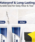 Upgraded Wall Repair Paste With Scraper Quick Drying Wall Patch For Holes And Cracks Waterproof Drywall Repair Kit shown