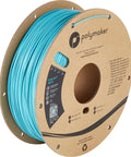 Badass Teal Petg 3D Printer Filament 2.85Mm 1Kg Spool shown on cardboard spool with smooth blue filament.