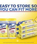 Disinfecting Handi Pack Wipes Lemon And Lime Blossom Scent 480 Count One Hand Dispense Easy To Store Grab And Go Ready