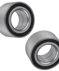 Rig Ready Rear Wheel Knuckle Bearing Pair For John Deere Gator Xuv 625I 825I 855D 4x4 Offroad Utv Polaris Sportsman Ranger, silver sealed bearings.