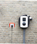 Badass Heavy Duty Ev Charger Cover And Weatherproof Outlet Protector For 86 Type Electrical Jack Plates with rain guard shield.