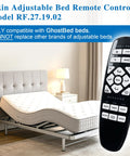 Remote Control Replacement For GhostBed Adjustable Bed RF.27.19.02 Compatible Only With GhostBed shown with adjustable bed