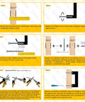 Step-by-step installation guide for Brushed Gold Half Moon Door Pulls And Knob Set Two Pack Center To Center Eleven And One Third Inches Overall Length Twelve And A Half Inches Zinc Alloy Furniture Hardware For Kitchen Cabinets Dressers And Drawers.
