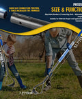 Two people using Workhorse Triangle Garden Hoe With Long Adjustable Handle 38.8 To 52.7 Inches Carbon Steel Weeder in garden