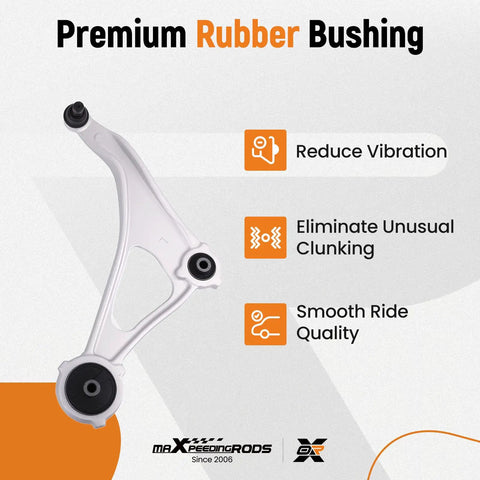 Premium rubber bushing for suspension kit, designed to reduce vibration and enhance ride quality.