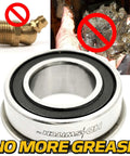 HD Switch Front Wheel Bearing Bushing To Bearing Conversion Kit For Lawn Mowers And Garden Tractors, grease-free design