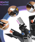 13 Piece Chainsaw Sharpening Kit With Dremel A67902 Attachments for chainsaws, mowers, and DIY projects, close-up view of attachments.