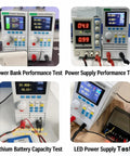 Programmable DC Electronic Load Tester for Batteries and Power Testing, One Channel Lab Grade Tool with Heavy Duty Aluminum Frame and Premium PCB Construction, Durable and Accurate Load Simulation for Battery Quality Checks, front view