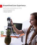 Next Level Professional 3D Scanner With 400ML Premium Blue Coating Spray capturing a pineapple with 14 fps speed.