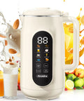 10 In 1 Automatic Nut Milk Maker With 42 Oz Capacity For Almond Soy Oat And Plant Based Milks And Juices Dairy Free Beverages With LED Panel Delay Start Keep Warm And Self Clean in kitchen setting.