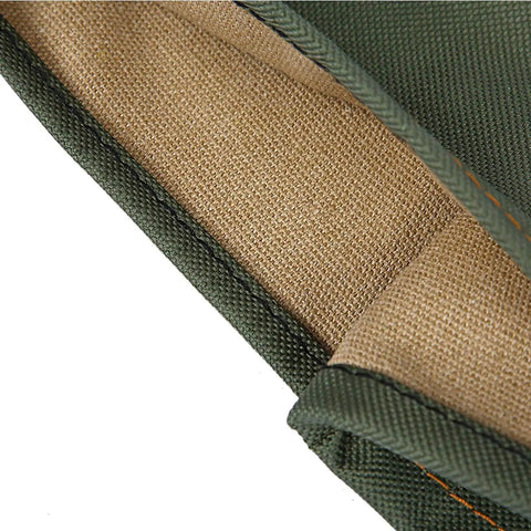 Close-up of Snake Bite Guard Leg Gaiter Built For Hiking And Camping With Reinforced Double Sailcloth