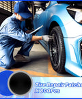 Top Shelf Heavy Duty Rubber Tire Patches 800 Count Bucket 42Mm Radial Repair Kit For Vehicles, applied for tire repair.
