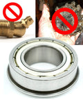 Heavy Duty Front Wheel Bearings 4 Pack Precision Machined Ag Tractor Replacement Built Different With Synthetic Grease And Sealed Steel Shields Zero Maintenance Design That Will Ride Smooth with components and oil contamination