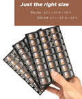 Bang For The Buck SMD Chip Capacitor Assortment Kit Standard 1206 EIA Size Packs 2610 Pieces Across 70 mainstream values in organized plastic bins.