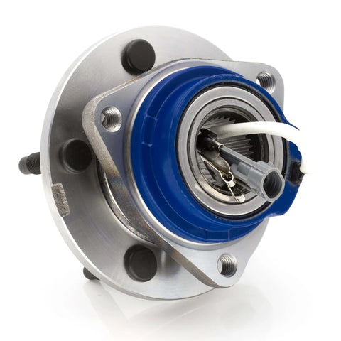 Wheel Hub Assembly Front or Rear for Buick Century DTS, Chevy Impala Venture, 5-Lug w/ ABS, close-up view