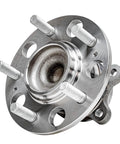 Dual Rear Wheel Bearing Hub Assembly Kit For 2008 2010 Hyundai Elantra Non Abs Setup With 5 Lug 4 Bolt Flange Mounting close-up view