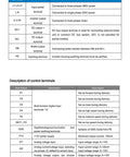 Wiring diagram for 2.2KW 110V VFD Inverter For CNC Router And Milling Machines Workhorse Single To 3 Phase Spindle Drive Controller