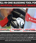 Universal Hydraulic Brake Bleed Kit For Shimano Tektro Magura SRAM And More Easy To Use Bike Bleeder Tool For MTB Road