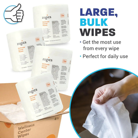 Gym Equipment And Surface Cleaning Wipes For Wellness Centers, Durable Pre Saturated Wipes That Are Safe On Machines And Mats