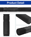 Close-up of 2 Pack Punch Holemaking Kit Replacement for Hydraulic Drivers 3/4-16, 5.38 Inch Self-Centering Punch, side and end views.