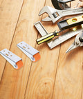 Buttery Smooth Wooden Door Roller Guide Kit Heavy Duty Glide Hardware For Cabinets And Sliding Furniture Doors Ultra Quiet Rolling Wheels with tools.